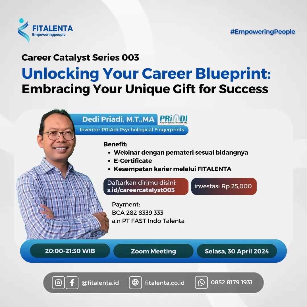 Career Catalyst Series 003: Unlocking Your Career Blueprint - Embracing Your Unique Gift for Success